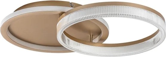 Rabalux 71472 - RIVONA LED fényerőszabályozható mennyezeti lámpa LED/22W/230V 3000–6500K 53,5×35 cm + távirányító