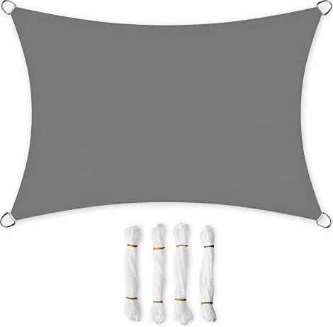 Napvitorla 2x3 m füstszürke