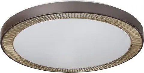 Rabalux beltéri led mennyezeti lámpa 40w 3200lm barna/fehér matea