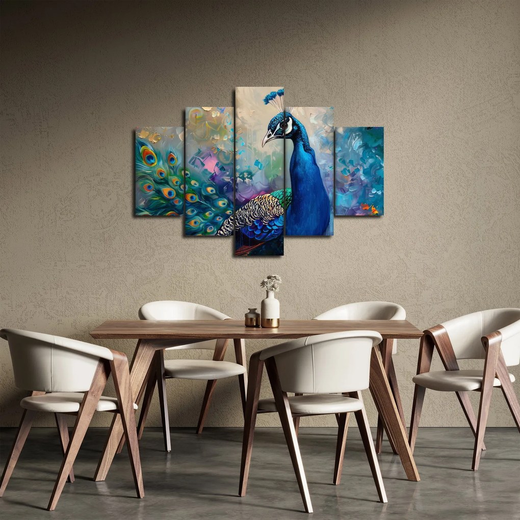 Kép - Festmény egy páva (150x105 cm)