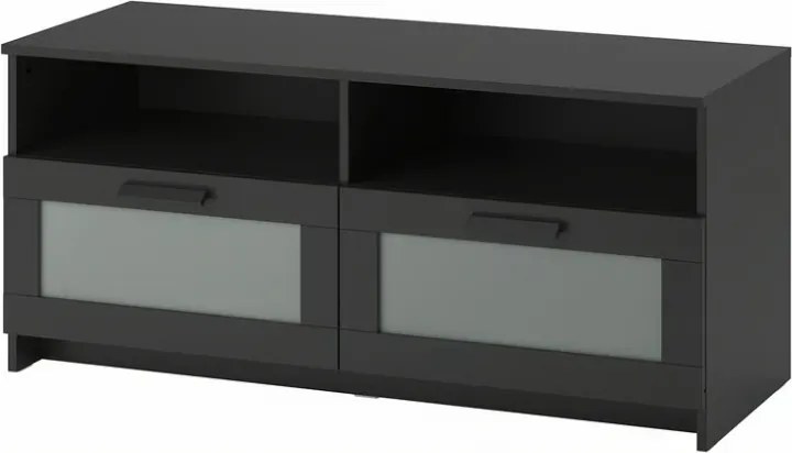 Ikea Brimnes Tv pad Rtv szekrény, fekete, 120x41x53 cm