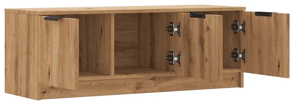 TV szekrény Artisan tölgy 102x35x36,5 cm Műanyag fa