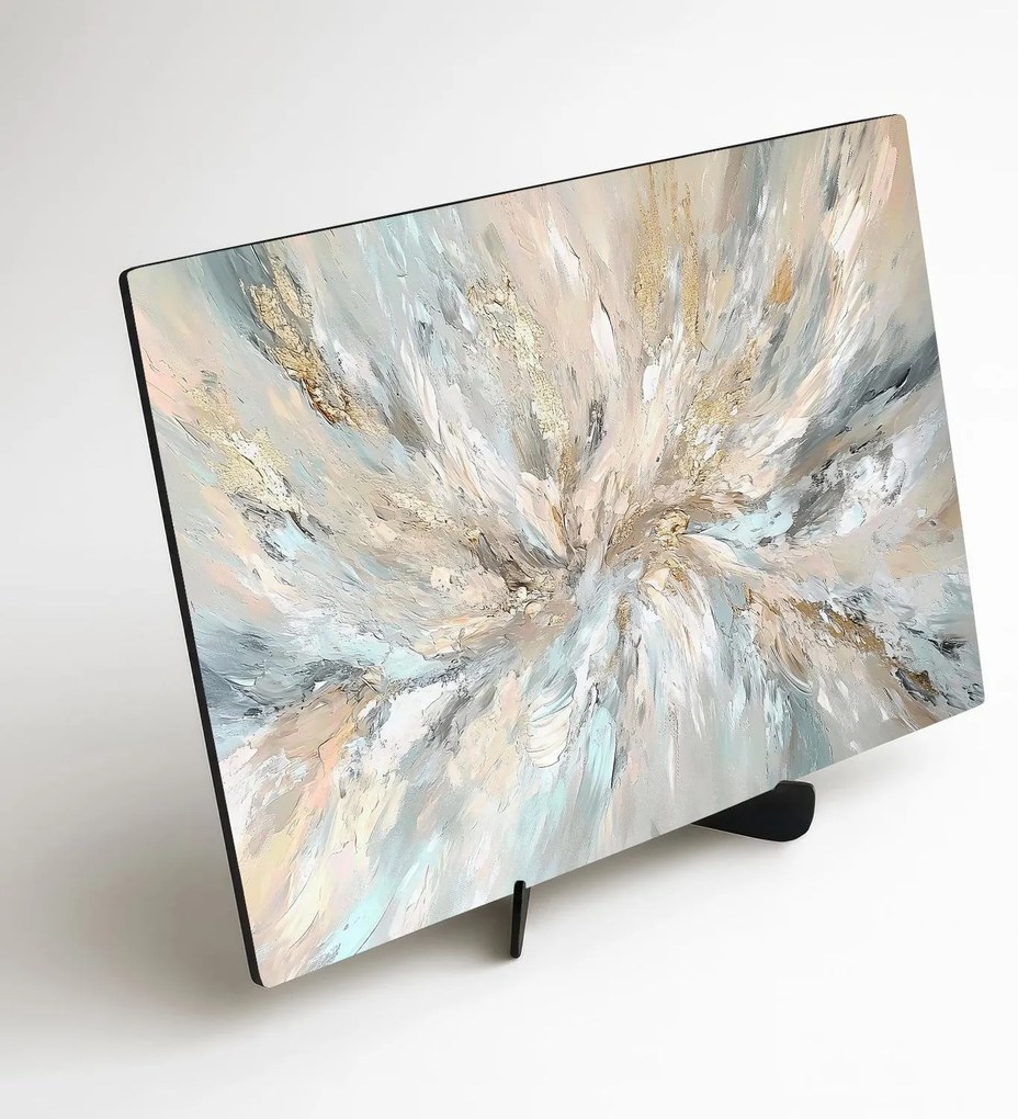 DUBLEZ | Absztrakt fakép - Arany örvény