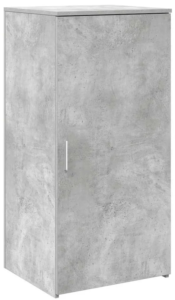 recepciós pult betonszürke 200x50x103,5 cm szerelt fa