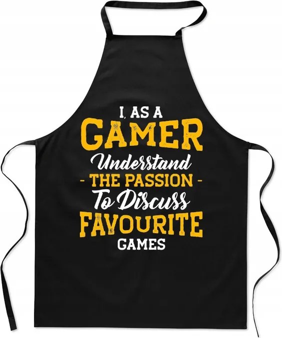 Konyhai kötény Játékosoknak Játék Szenvedély Ajándék