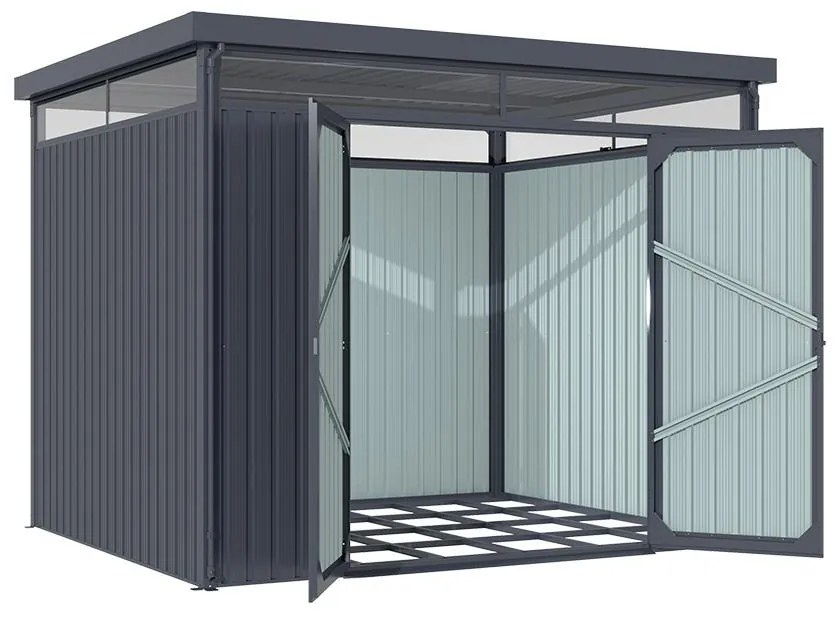Avenberg MAGNUS Kerti ház fényáteresztő ablakokkal, 2.5 x 2.9 m - Premium