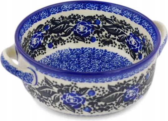 Mély fülű serpenyő Ceramika Bolesławiec