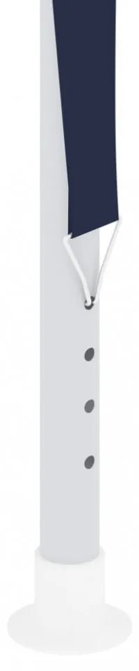 kék rendezvénysátor 2,5 x 2,5 m