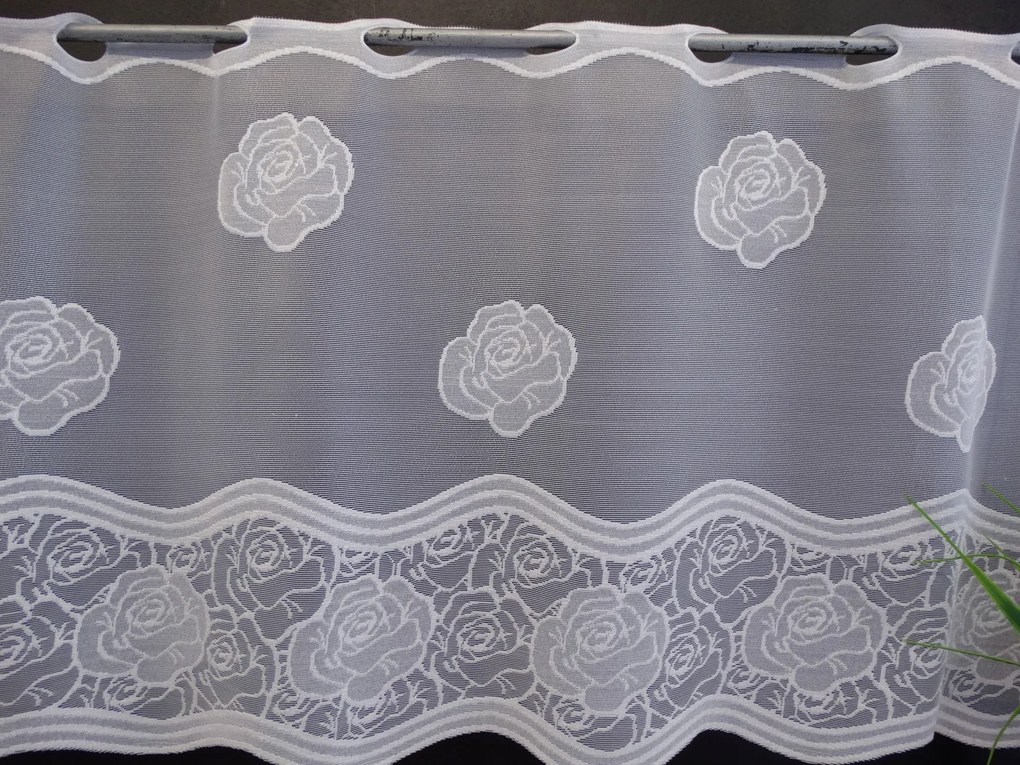 Mg Irigység jacquard fehér 34057 140x45cm K