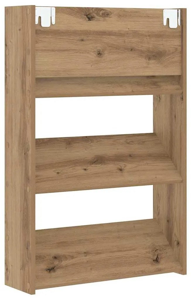 Cipőszekrény 2 pcs Artisan tölgy 60 x 18 x 90 cm Faanyag