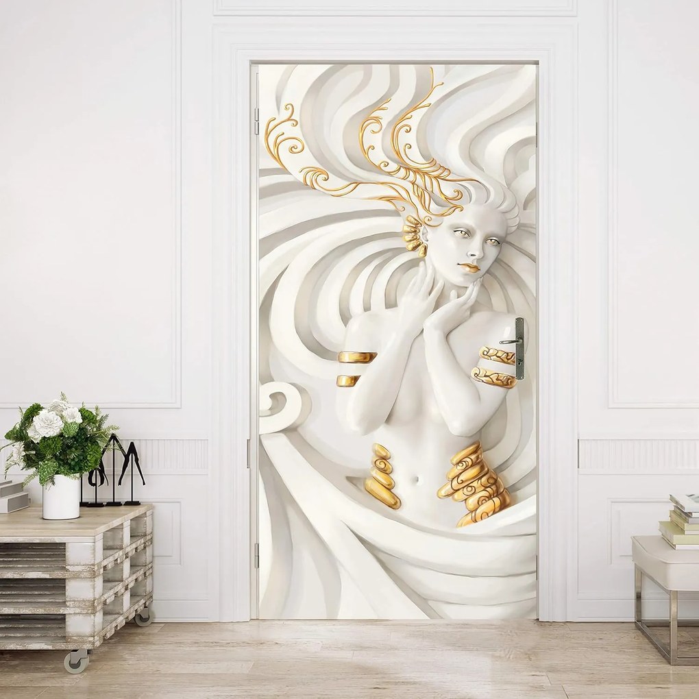Fotótapéta ajtóra GOLDEN MERMAID 86x200 cm