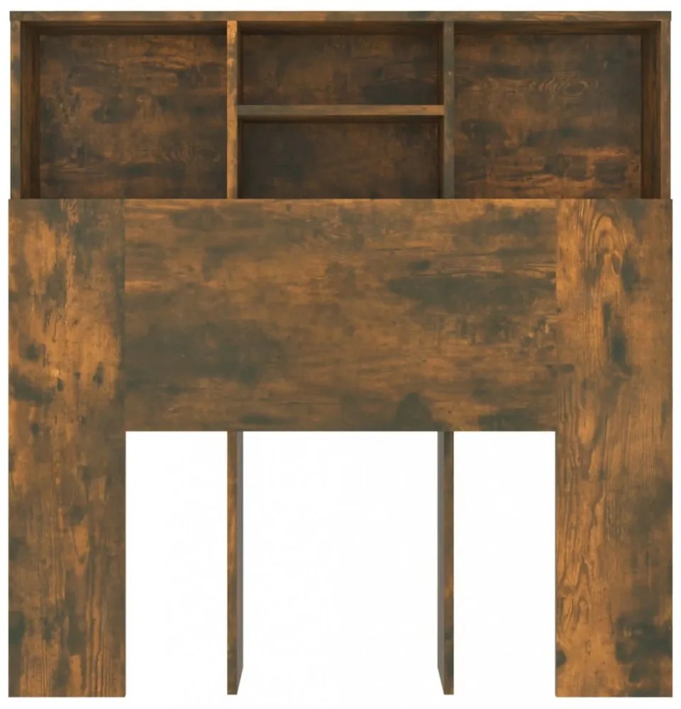 füstös tölgy színű áthidaló szekrény 100 x 19 x 103,5 cm