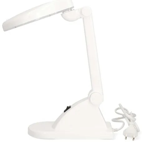 Nedis MAGLE1WT - LED nagyítós asztali lámpa LED/6W/230V fehér