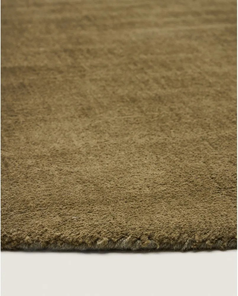 Zöld kerek szőnyeg ø 200 cm Empuries – Kave Home