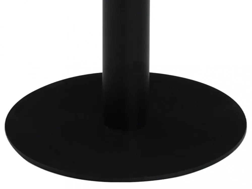 sötétbarna MDF bisztróasztal 50 cm