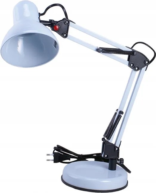 Iskolai rajz asztali lámpa fehér E27