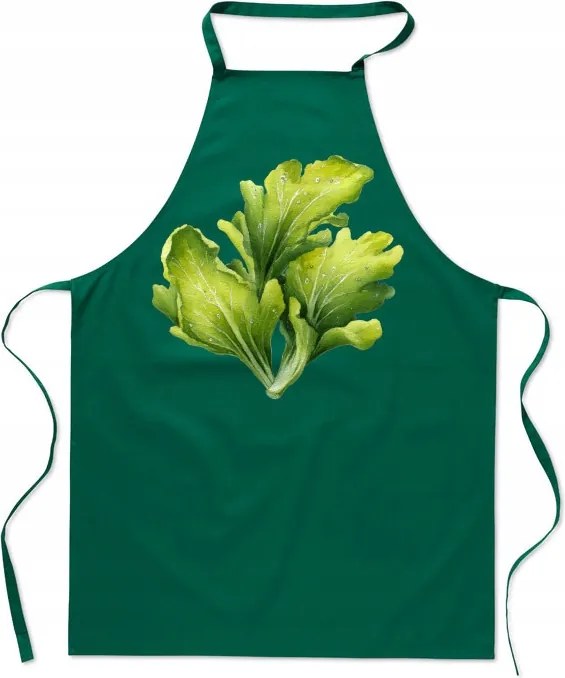 Konyhai kötény Saláta levelek Divatos nyomtatás Saláta Szakács