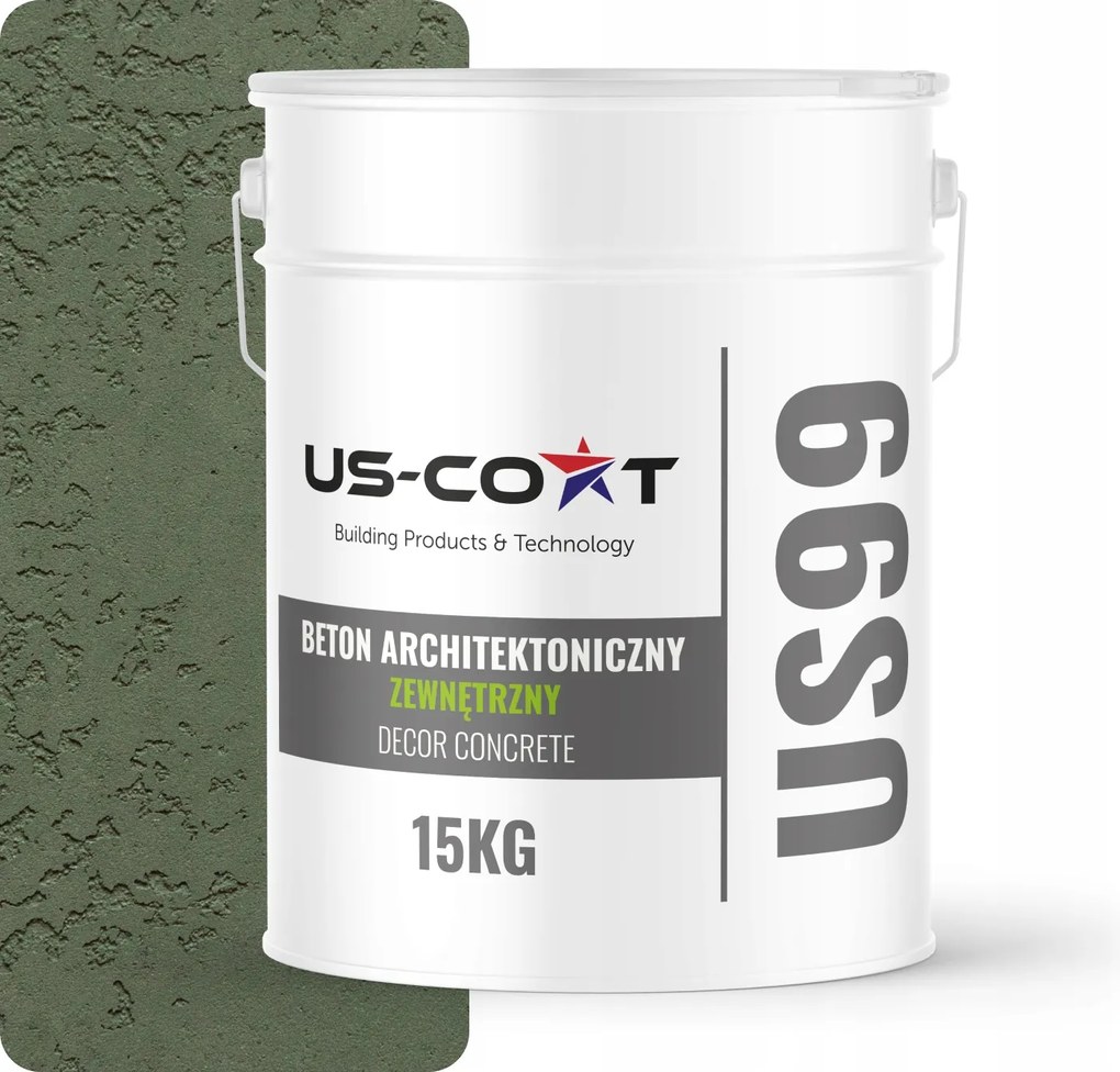 Építészeti Beton Kültéri Zöld Sötét F466 10m2 15kg Falra Szerelhető