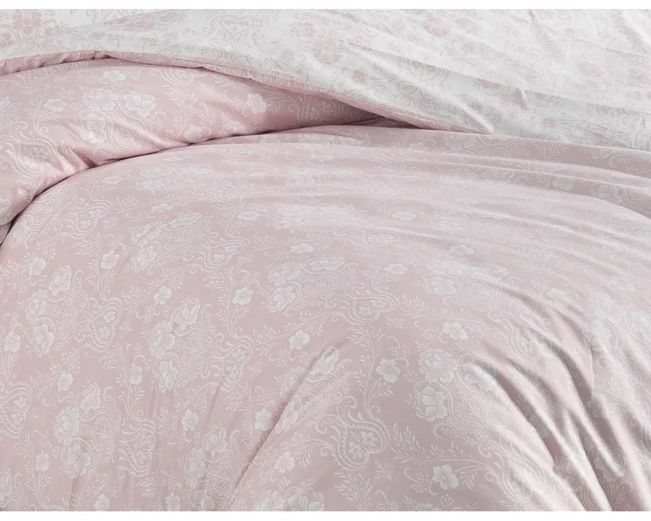BedTex Almina pamut ágyneműhuzat púder, 220 x 200 cm, 2 db 70 x 90 cm, 220 x 200 cm, 2 db 70 x 90 cm