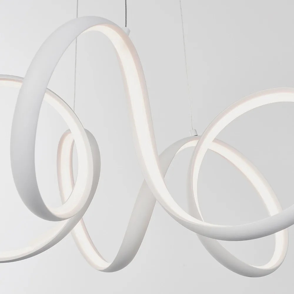 ENDON 90321 SYNERGY Modern Led Függesztett Lámpa Fehér LED IP20
