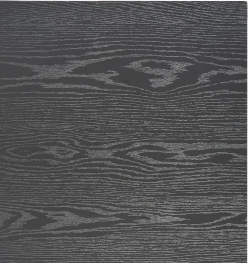 Fekete számítógépasztal 120 x 60 x 70 cm