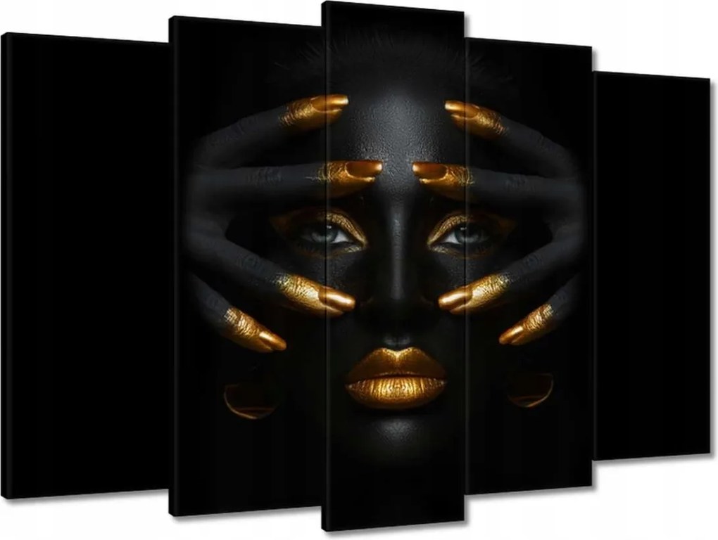 Vászonkép 70x50 Arany tekintet