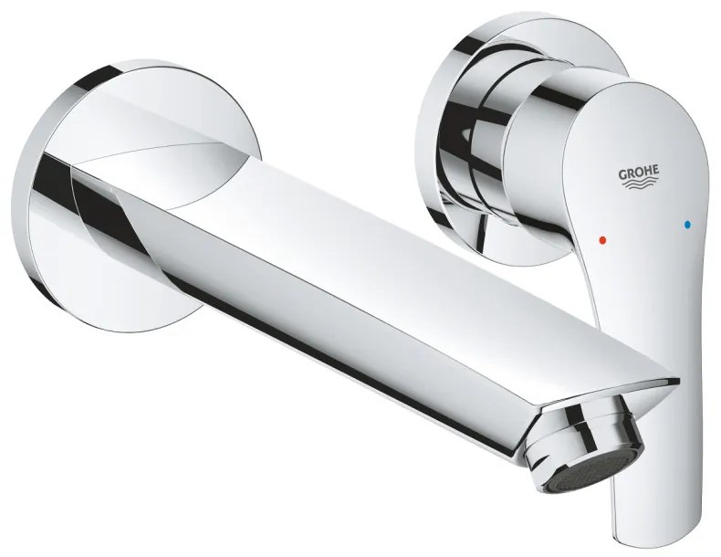 GROHE látható rész Eurosmart 2021 M fali mosdó csaptelep, egykaros, 2 lyukas, króm