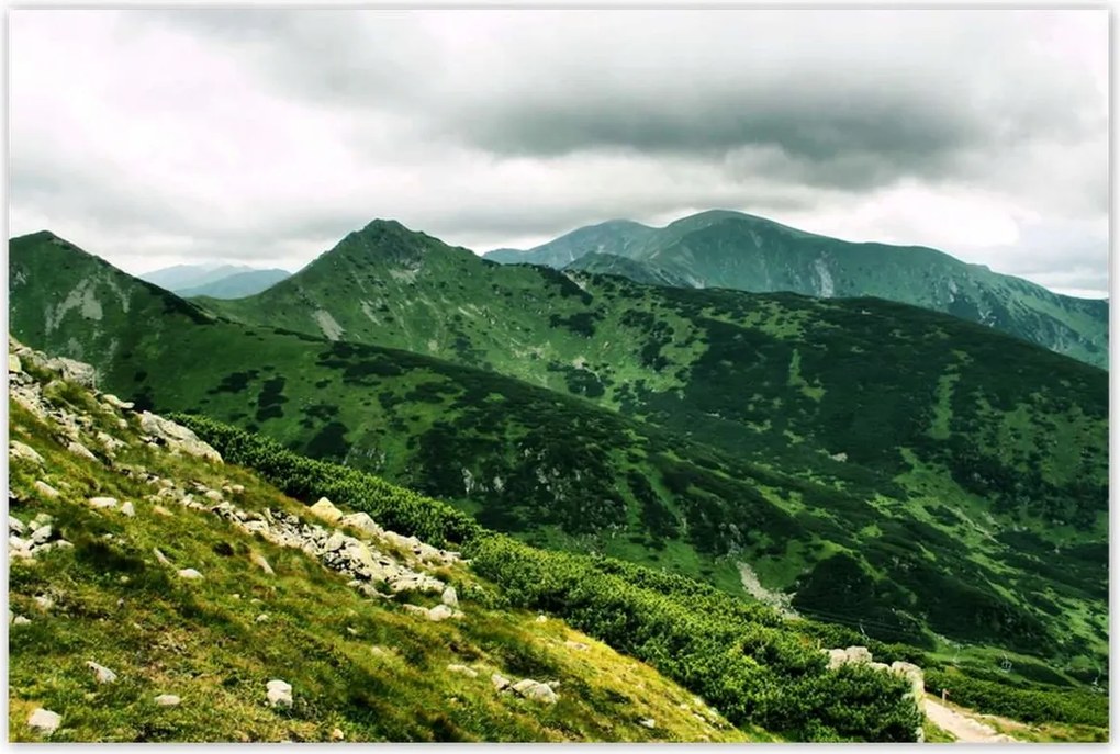 Poszterek 120x80 Tátra Lengyel hegyek Kilátás