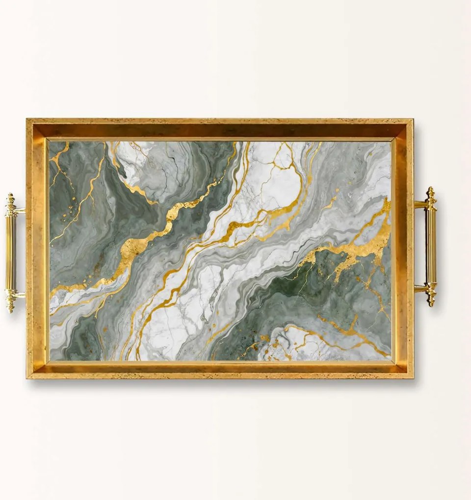Üveg tálca, 38×24 cm – TPEA10015