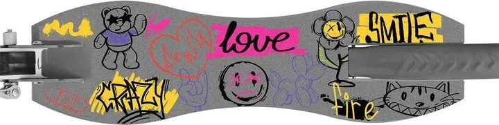 Gyerek összecsukható roller nagy kerekekkel 100 kg teherbír