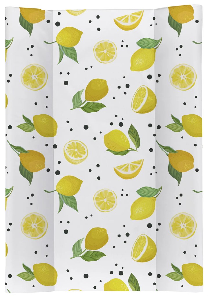 Rotho Babydesign Pelenkázó lap, peremes, 50 x 70 cm, citrus