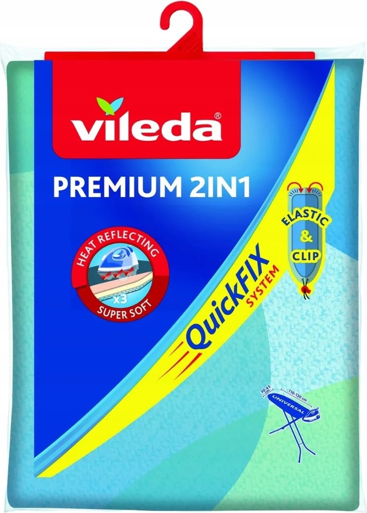 Deszkahuzat Vileda Premium 2in1 Kék