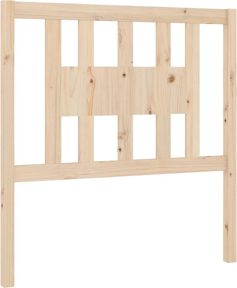 vidaXL tömör fenyőfa fejtámla 106 x 4 x 100 cm