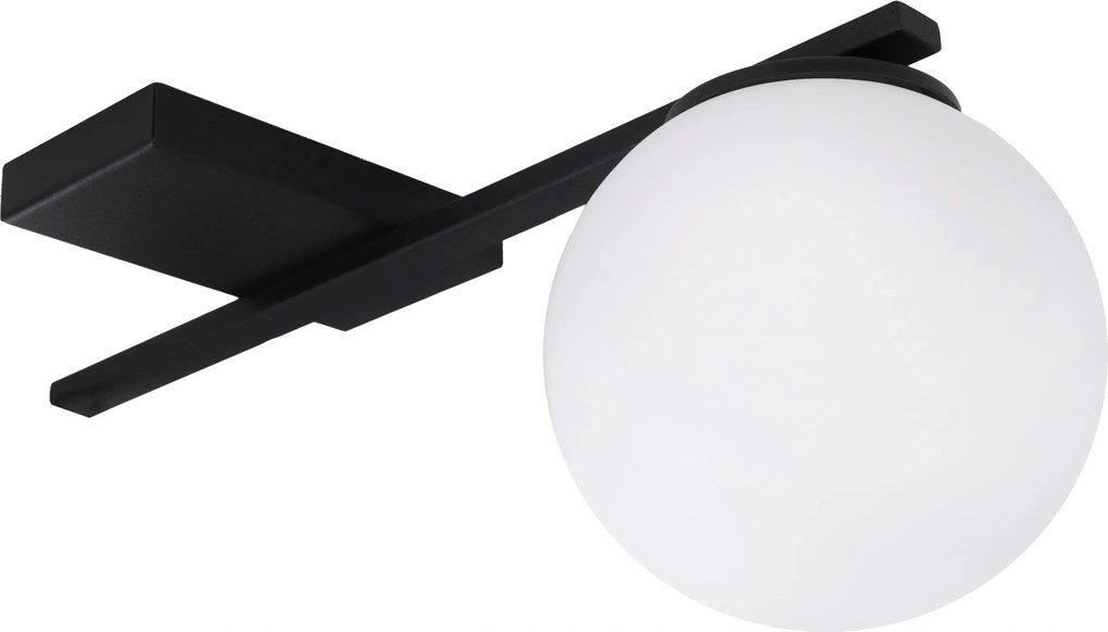 Mennyezeti Lámpa Lógó Plafon Csillár Fekete Fehér Gömb Konyha Nappali