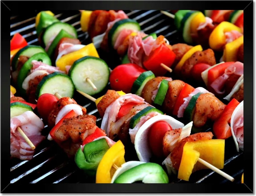 Poszterek keretben 40x30 Itt az ideje a grillezésnek