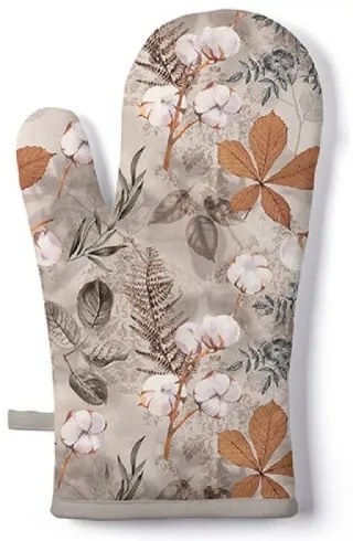 Cotton edényfogó kesztyű 18x30cm, 100% pamut