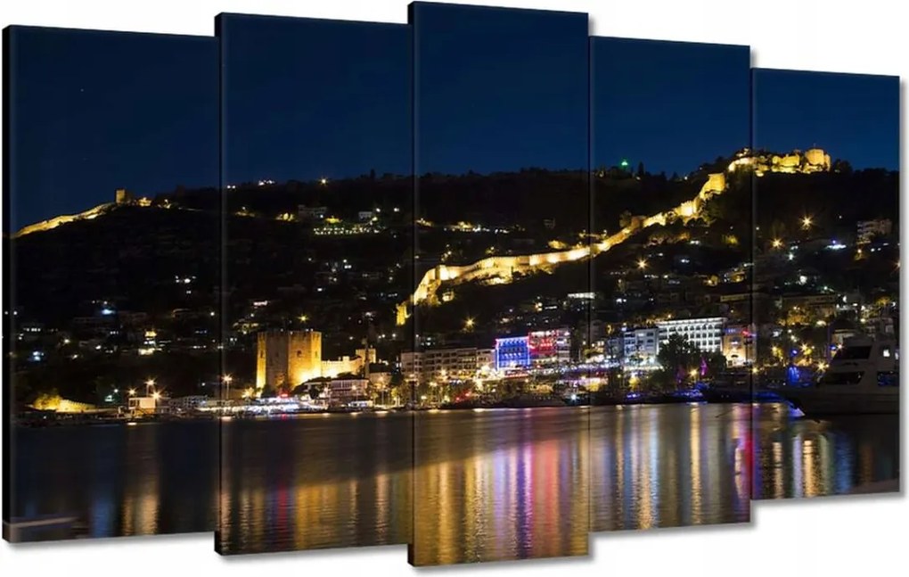 Festmények 100x60 Antalya éjszaka Kirándulás