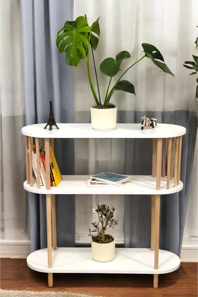 Komód, fehér, 90 cm – Peka-0119
