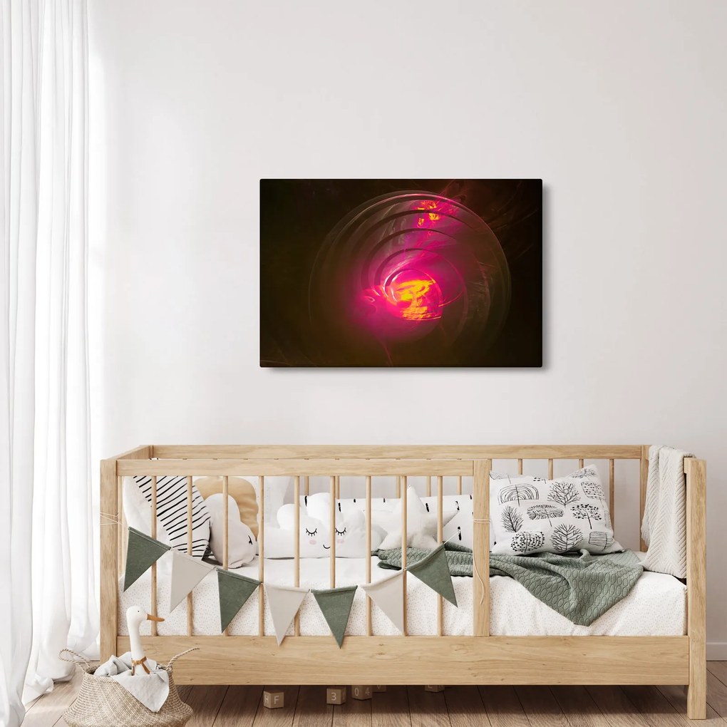 Kép - spirális absztrakció (90x60 cm)