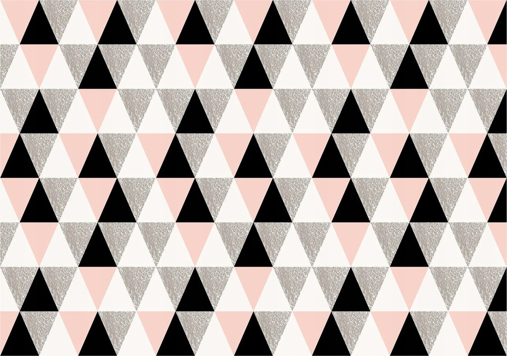 Fotótapéta Geometrikus vinil háromszögek modern 368x280 +ragasztó