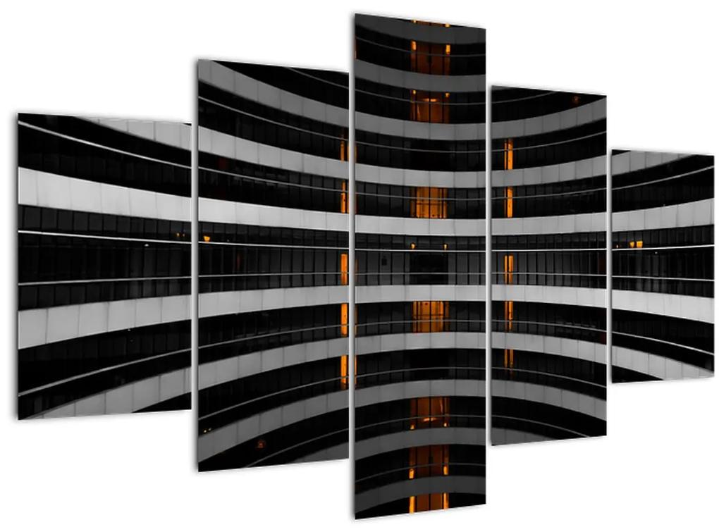 Absztrakt kép - épület (150x105 cm)