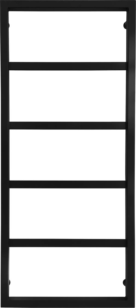 Fürdőszobai dekoratív radiátor Otis 120/53 fekete