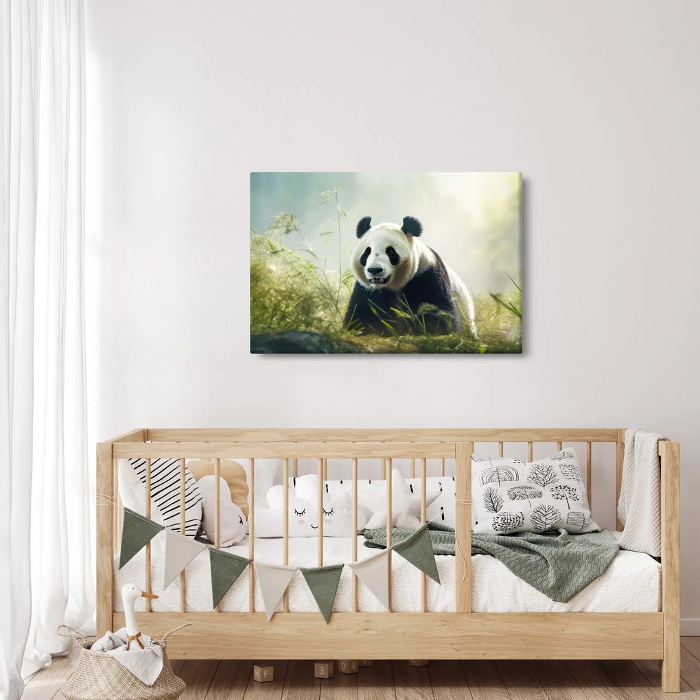 Kép - Panda (90x60 cm)
