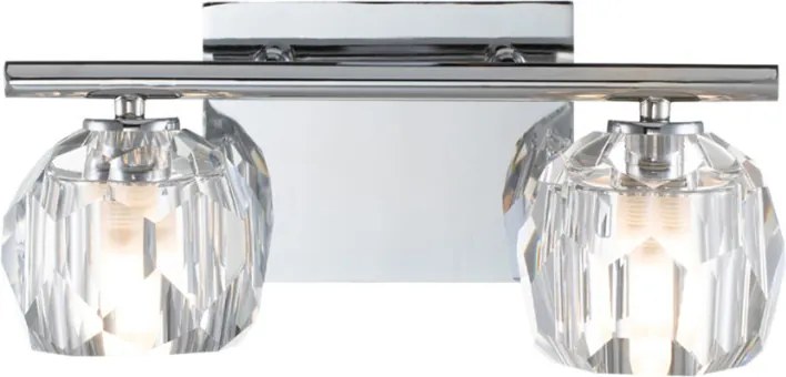 Quintiesse REGALIA QN-REGALIA2-PC-BATH Fali lámpa 2x3W/G9 3000k 600LM IP44