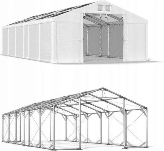 Kiállítási sátrak 6x11m Pavilonok Das 580 Pp