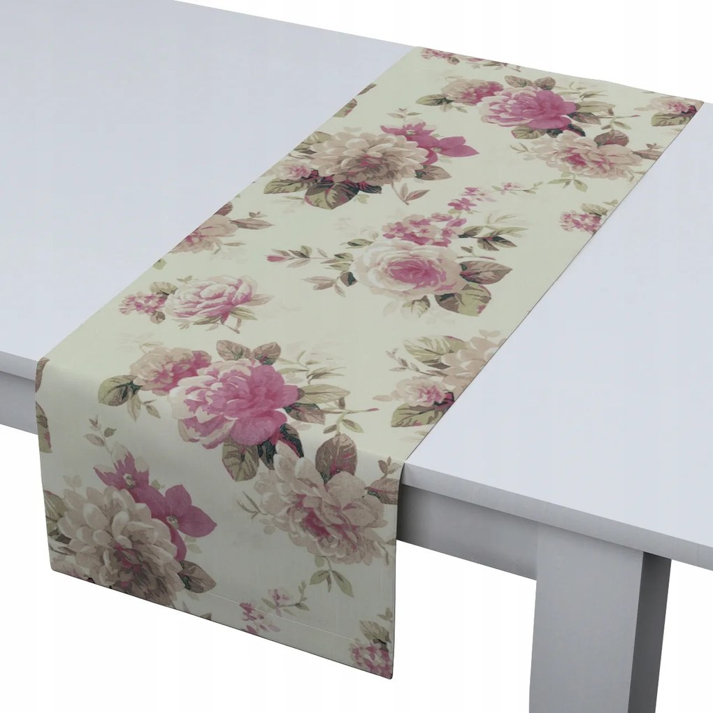 Dekoria Futópad rózsaszín-bézs rózsák 40x130