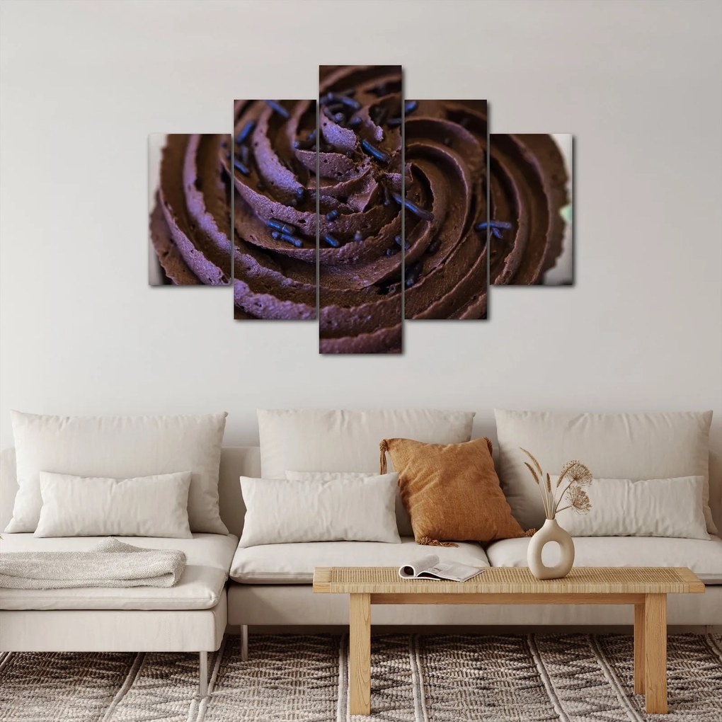 Kép - Csokoládé Cupcake (150x105 cm)