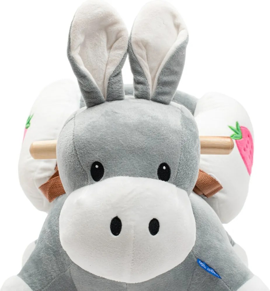 Baby Mix Hintaló játék dallammal, szamár, 61 x 40 x 24 cm