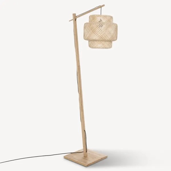 Atmosphera - Állólámpa LIBY 1xE27/40W/230V bambusz