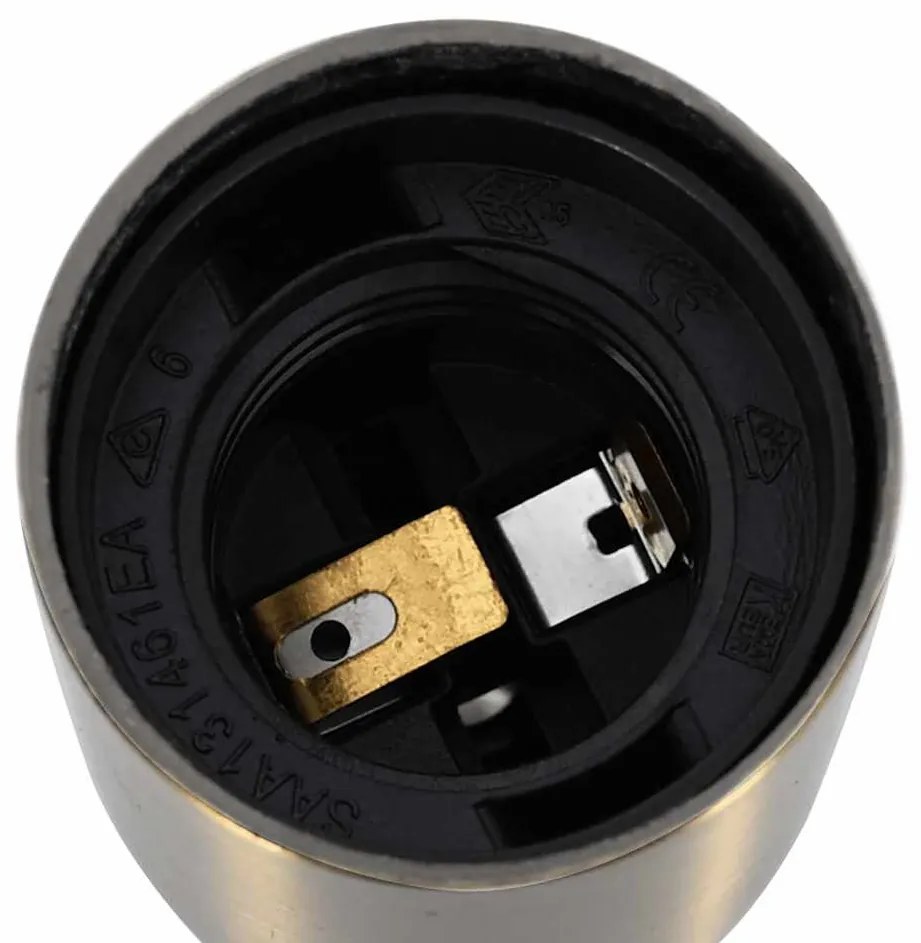 2 db bronz lámpatartók E27